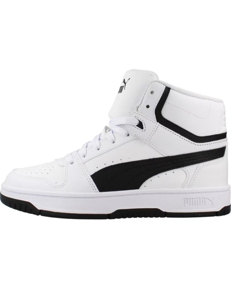 PUMA ZAPATILLAS NIÑOS REBOUND MODELO 40880008 BLANCO BLACK WHITE