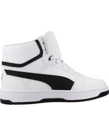 PUMA ZAPATILLAS NIÑOS REBOUND MODELO 40880008 BLANCO BLACK WHITE
