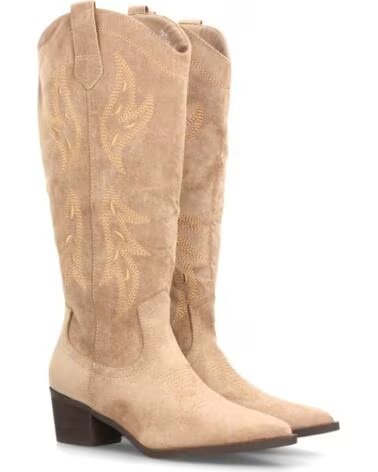 BOTAS ALTAS ESTILO COWBOY SPORT3PUNTO0 YG990 KAKI VARIOS COLORES