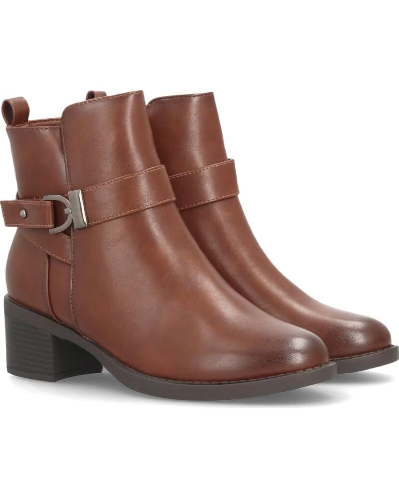 SPORT3PUNTO0 2611-CAMEL BOTINES DE TACÓN VARIOS COLORES