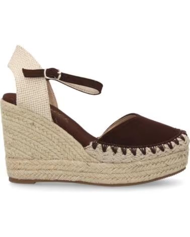SPORT3PUNTO0 KEILSANDALE JUTE VR5-1528 BRAUN VARIOS COLORES