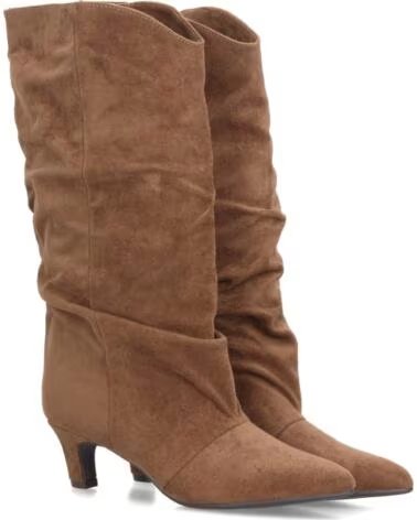 SPORT3PUNTO0 2601 KAKI BOTAS DE TACÓN ALTO ESTILO SLOUCHY VARIOS COLORES
