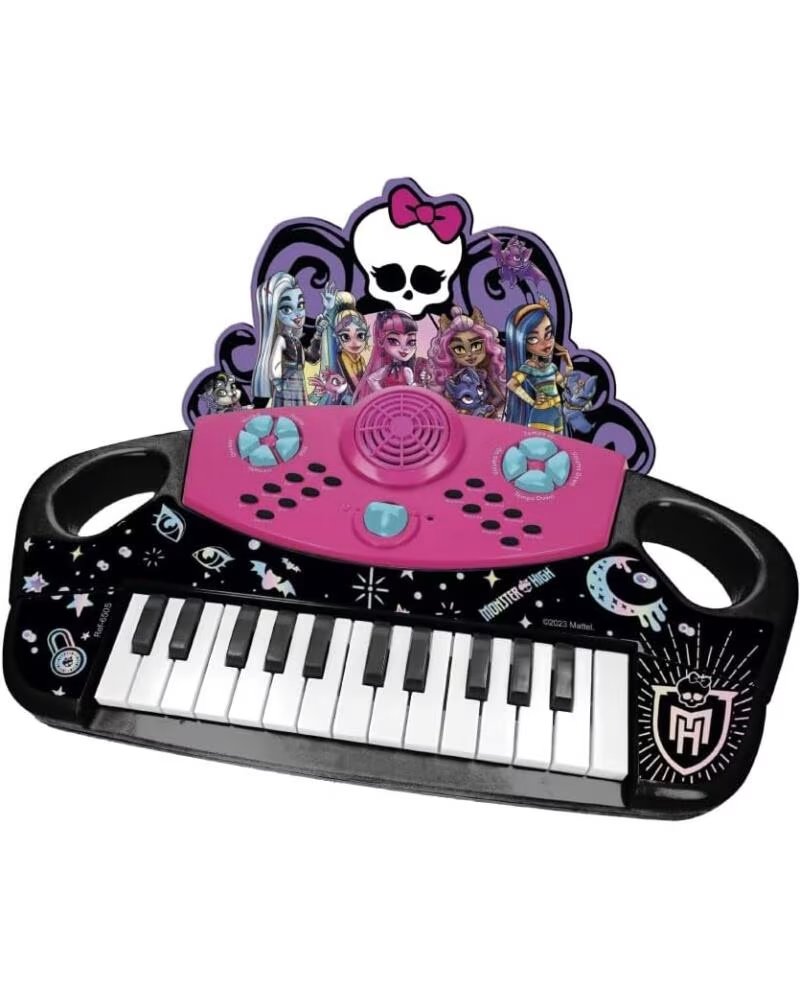 REIG ÓRGANO ELECTRÓNICO 25 TECLAS MONSTER HIGH 6505 NEGRO