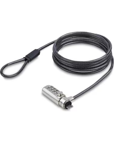 STARTECHCOM Cable seguridad startech combinacion para portatil 1 5m