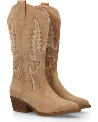 BOTAS ALTAS ESTILO COWBOY SPORT3PUNTO0 YY-105 DE ANTE SINTÉTICO BEIGE VARIOS COLORES
