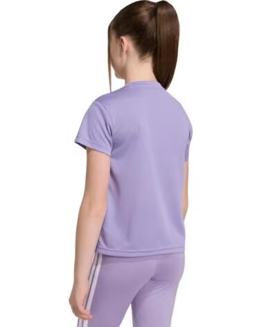 ADIDAS CAMISETA MANGA CORTA NIÑA MORADO