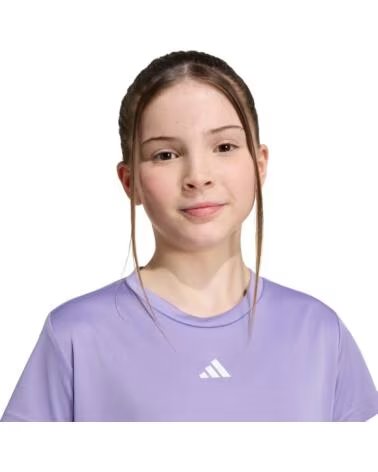 ADIDAS CAMISETA MANGA CORTA NIÑA MORADO