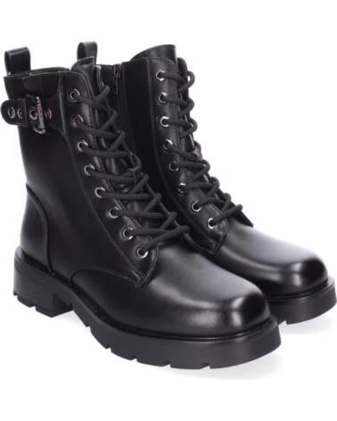 SPORT3PUNTO0 2405 BOTINES MILITARES NEGROS DE PIEL VARIOS COLORES