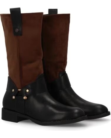 SPORT3PUNTO0 AW-5461 BOTAS ALTAS BICOLOR MARRÓN Y NEGRO VARIOS COLORES