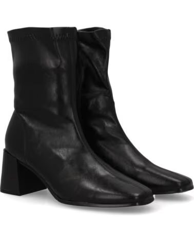 SPORT3PUNTO0 DB-5545 BOTINES DE PIEL NEGROS PARA MUJER VARIOS COLORES