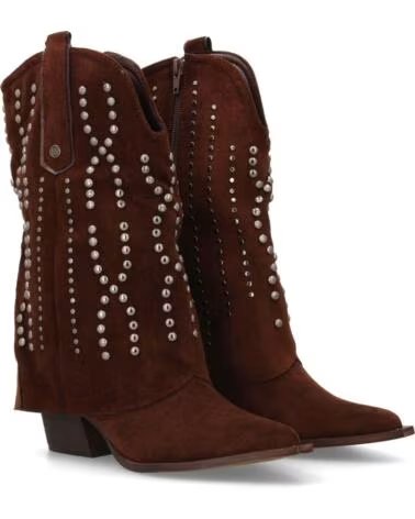 BOTTES SANTIAGS SPORT3PUNTO0 A-5457 DAIM CAFÉ CLOUS VARIOS COLORES