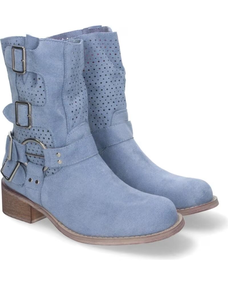 SPORT3PUNTO0 BIKER-STIEFEL L1001 BLAU VARIOS COLORES