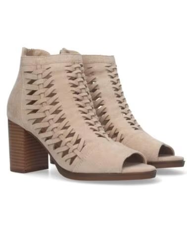 SPORT3PUNTO0 YZ23-117 SANDALES BOTTINES TALON LARGE BEIGE VARIOS COLORES