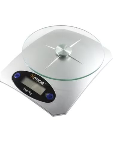 HOTECHE BÁSCULA DE COCINA DIGITAL 5KG 285143 MULTICOLOR