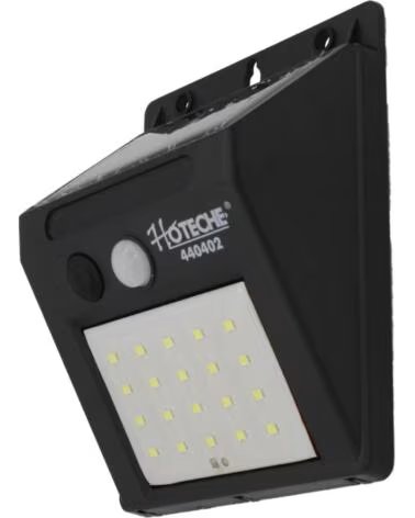 HOTECHE 440402 SOLAR LED WANDLEUCHTE MIT SENSOR MULTICOLOR