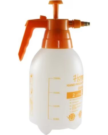 PULVÉRISATEUR À PRESSION MANUEL 2 LITRES G840602 HOTECHE MULTICOLOR
