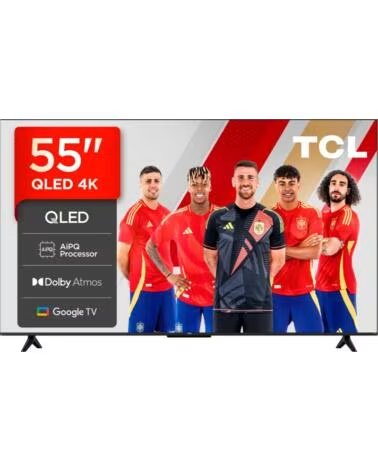 TCL 55T69C - TELEVISOR SMART TV 55 QLED UHD 4K HDR BLACK
