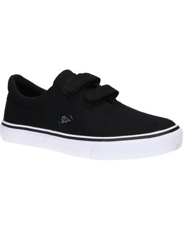 Scarpe sport per Bambina e Bambino KAPPA 371G2EW NISIO A00 BLACK-WHITE