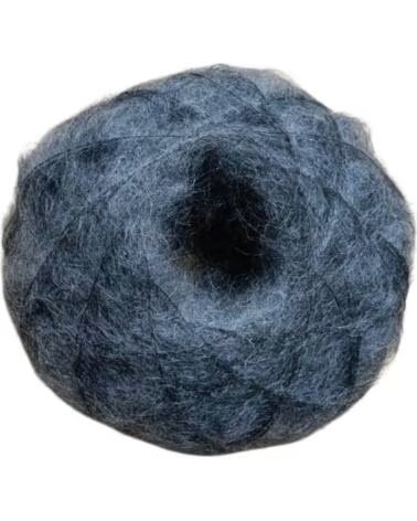 LUX COLOR FIL MOHAIR 90 GRIS NEIGÉ 3327 LAINES