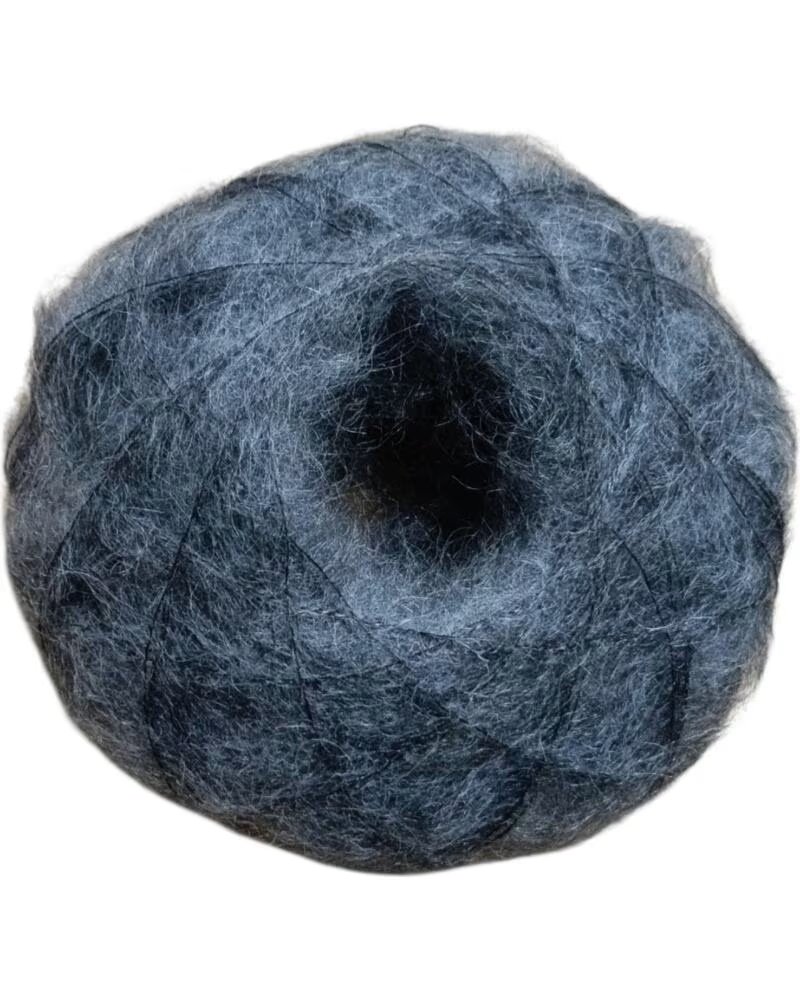 LUX COLOR FIL MOHAIR 90 GRIS NEIGÉ 3327 LAINES