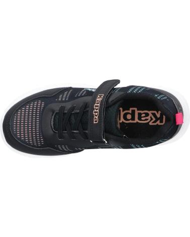 Scarpe sport per Bambina KAPPA 371B4IW WAMBY A2M BLACK-PINK PEACH