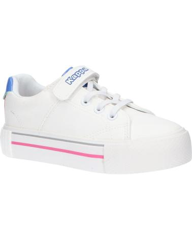 Zapatillas deporte de Mujer y Niña KAPPA 351B5XW TUDY A87 WHITE-PURPLE-PINK