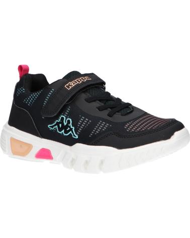 Scarpe sport per Bambina KAPPA 371B4IW WAMBY A2M BLACK-PINK PEACH