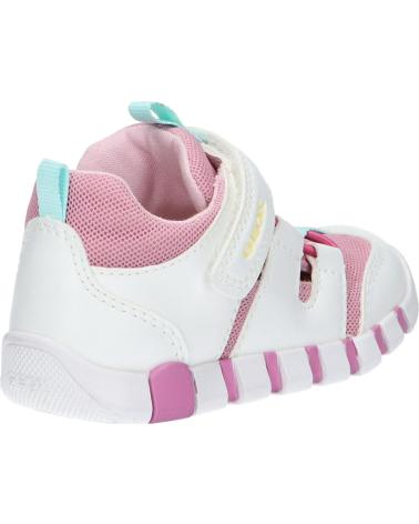 Sandali per Bambina GEOX B3558D 0BC14 B IUPIDOO C0674 WHITE-ROSE