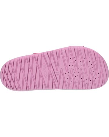 girl Sandals GEOX J35HQA 000BC J SANDAL FUSBETTO C8052 DK PINK-LT LILAC