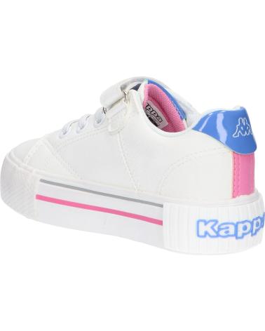 Zapatillas deporte de Mujer y Niña KAPPA 351B5XW TUDY A87 WHITE-PURPLE-PINK