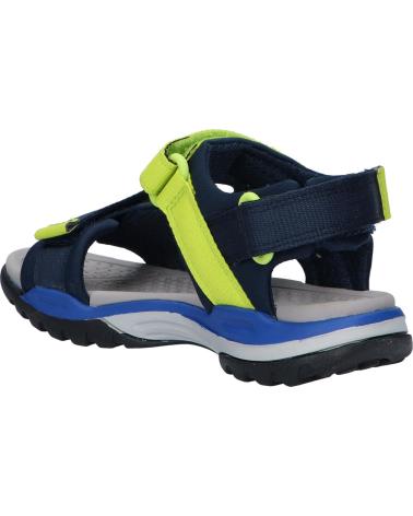 Sandálias de Menino GEOX J150RA 01511 J BOREALIS C0479 NAVY-LIME