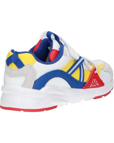 Zapatillas deporte de Niña y Niño KAPPA 331F7SW LONDON A14 WHITE-RED-BLUE