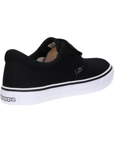 Scarpe sport per Bambina e Bambino KAPPA 371G2EW NISIO A00 BLACK-WHITE