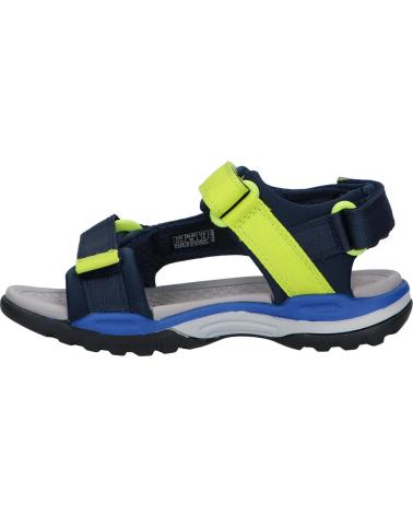 Sandálias de Menino GEOX J150RA 01511 J BOREALIS C0479 NAVY-LIME
