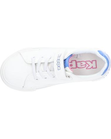 Zapatillas deporte de Mujer y Niña KAPPA 351B5XW TUDY A87 WHITE-PURPLE-PINK