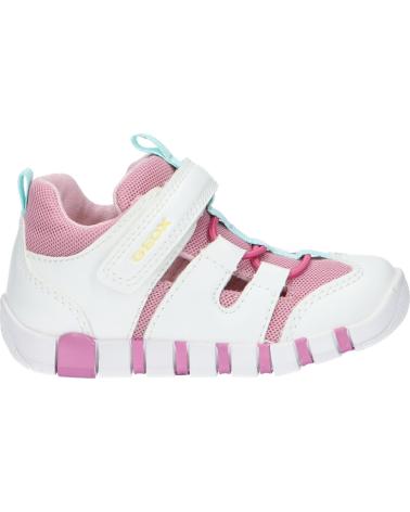 Sandali per Bambina GEOX B3558D 0BC14 B IUPIDOO C0674 WHITE-ROSE