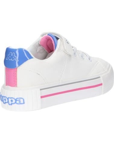Zapatillas deporte de Mujer y Niña KAPPA 351B5XW TUDY A87 WHITE-PURPLE-PINK