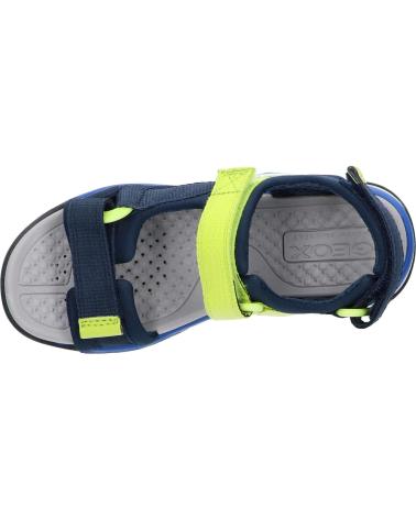 Sandálias de Menino GEOX J150RA 01511 J BOREALIS C0479 NAVY-LIME