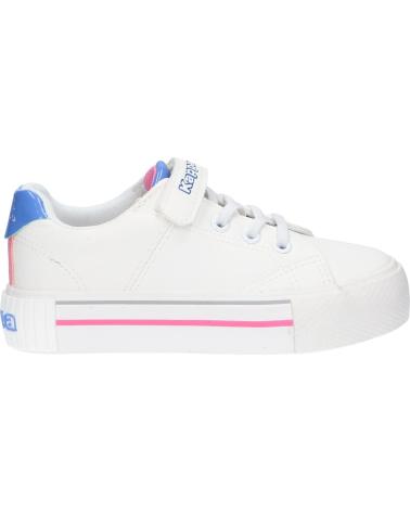 Zapatillas deporte de Mujer y Niña KAPPA 351B5XW TUDY A87 WHITE-PURPLE-PINK