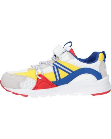 Zapatillas deporte de Niña y Niño KAPPA 331F7SW LONDON A14 WHITE-RED-BLUE