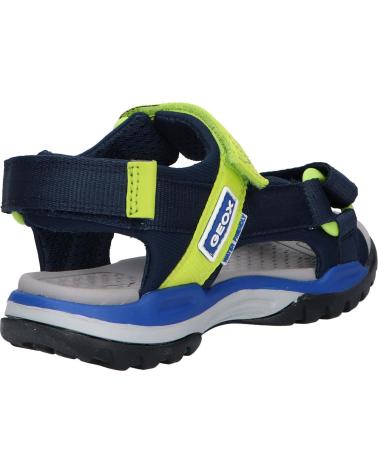 Sandálias de Menino GEOX J150RA 01511 J BOREALIS C0479 NAVY-LIME