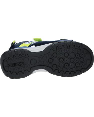 Sandálias de Menino GEOX J150RA 01511 J BOREALIS C0479 NAVY-LIME