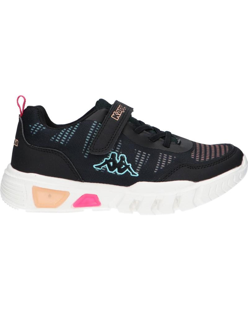 Scarpe sport per Bambina KAPPA 371B4IW WAMBY A2M BLACK-PINK PEACH