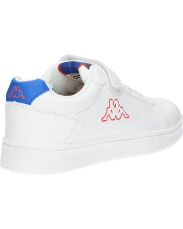 Deportivas de Niña y Niño KAPPA 371C5PW ADENIS A1W WHITE-BLUE-ORANGE