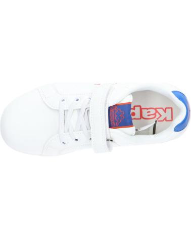 Deportivas de Niña y Niño KAPPA 371C5PW ADENIS A1W WHITE-BLUE-ORANGE