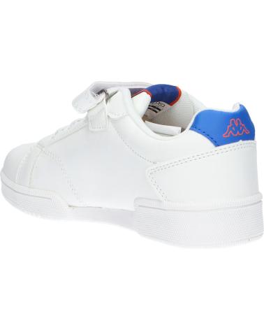 Deportivas de Niña y Niño KAPPA 371C5PW ADENIS A1W WHITE-BLUE-ORANGE