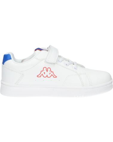 Deportivas de Niña y Niño KAPPA 371C5PW ADENIS A1W WHITE-BLUE-ORANGE