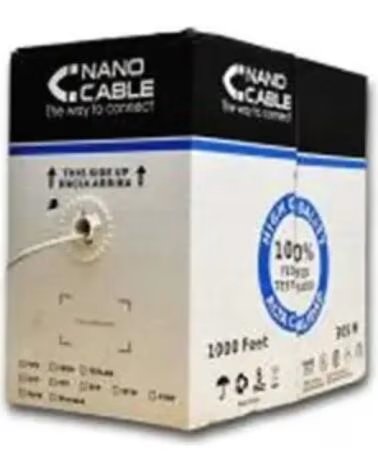 NANO CABLE Cable FTP CAT6 305m Rigido GREY