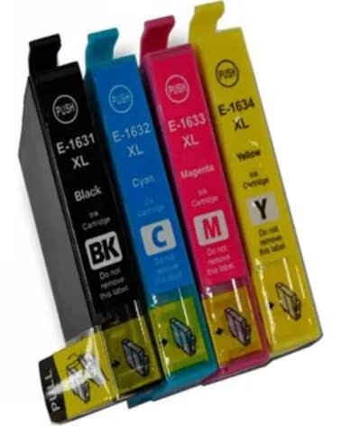 INKOEM Inkpro Cartucho de Tinta Compatible con Epson T1632XL Cian