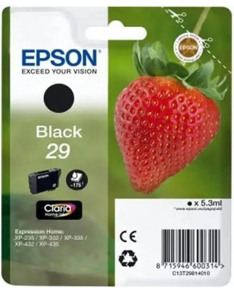 EPSON 29 Cartucho de Tinta BLACK